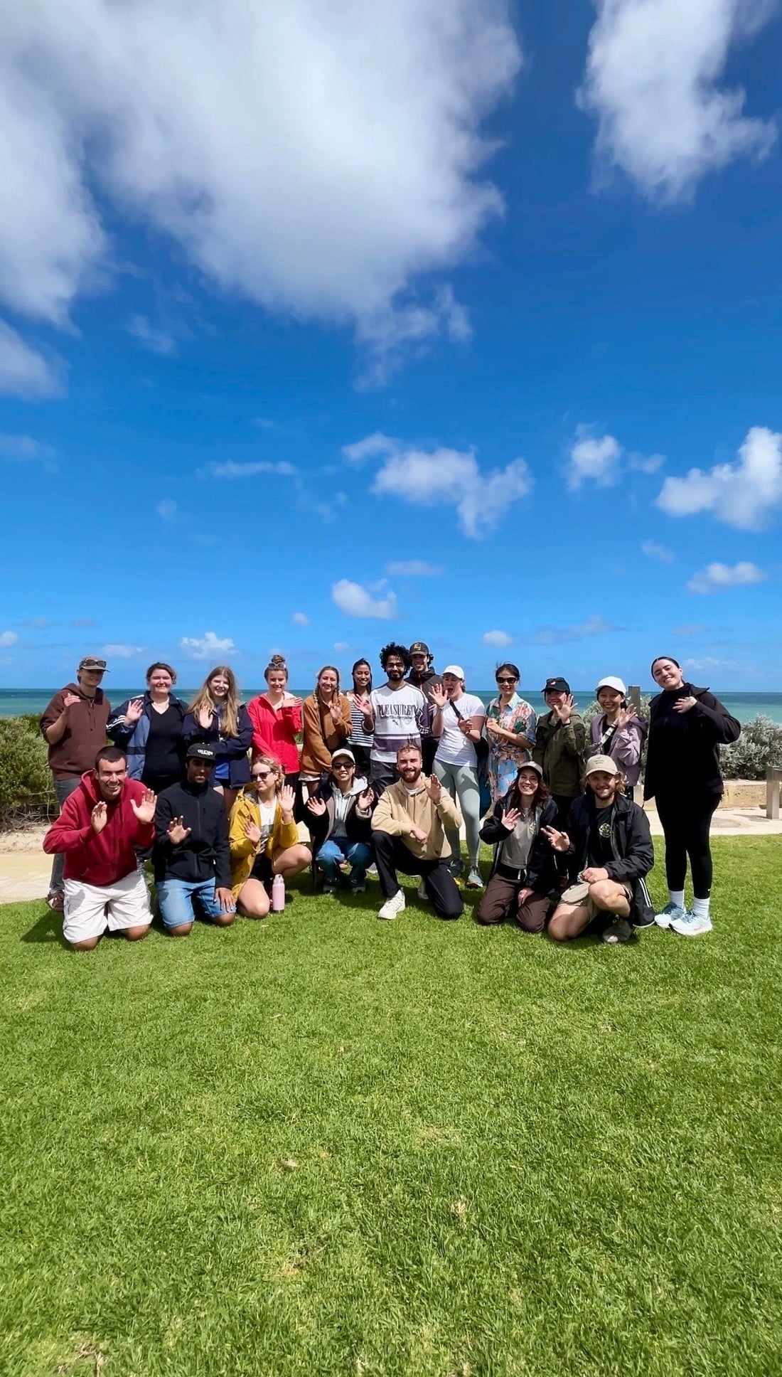 Beach clean up success