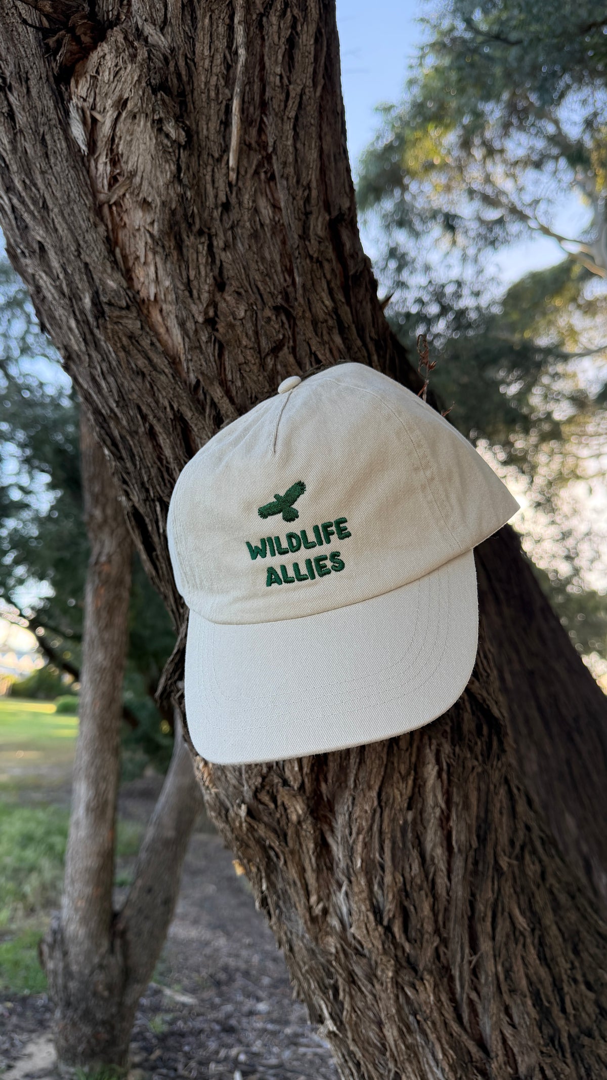 Wildlife Allies vintage washed cap